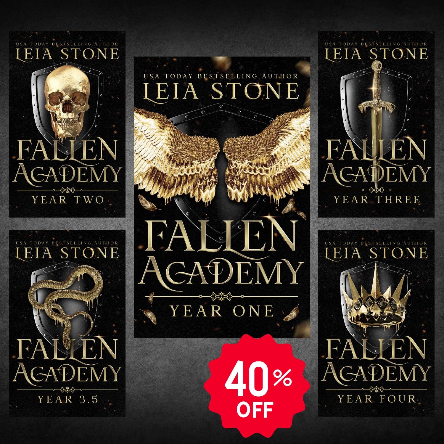 Fallen Academy Series Bundle – Leia Stone