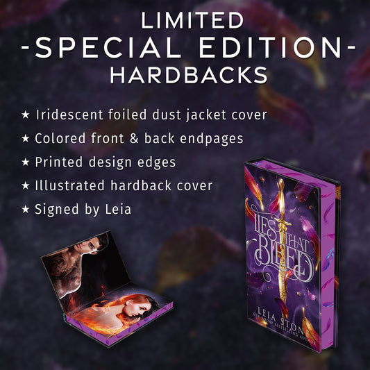 Lies That Bleed Special Edition Hardback